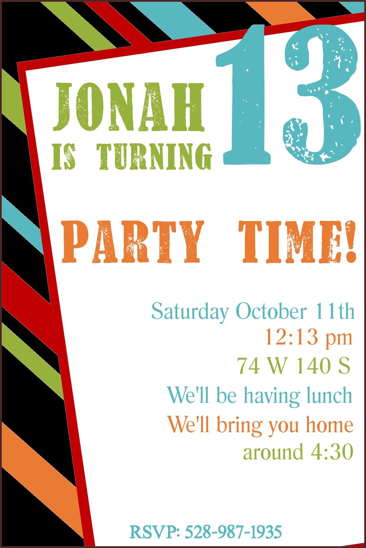 Birthday Invitations With Pictures