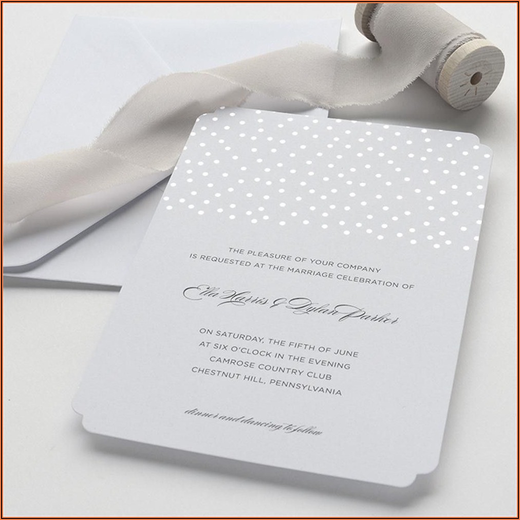 Brides Wedding Invitation Kits