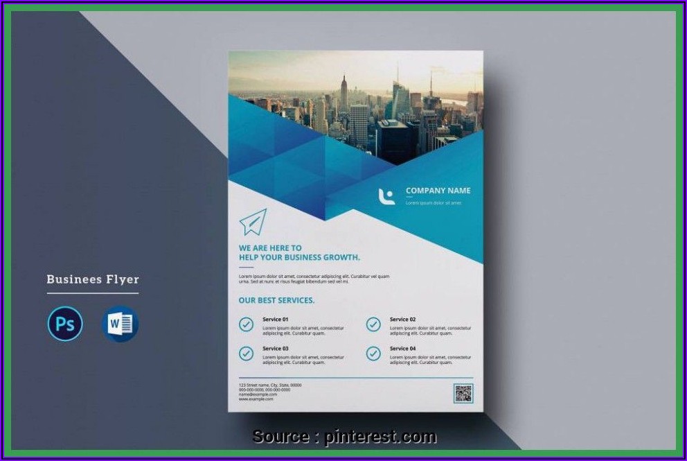 Business Flyer Templates Microsoft Word