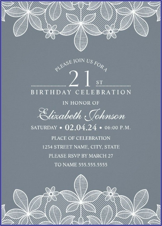 Create Personalized Birthday Invitations Online