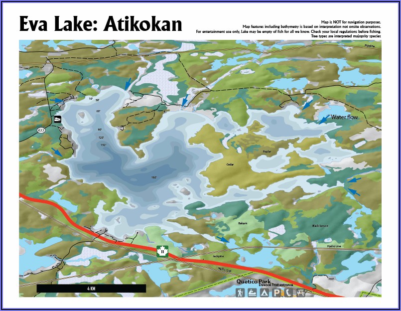 Downloadable Fishing Maps Ontario Lakes