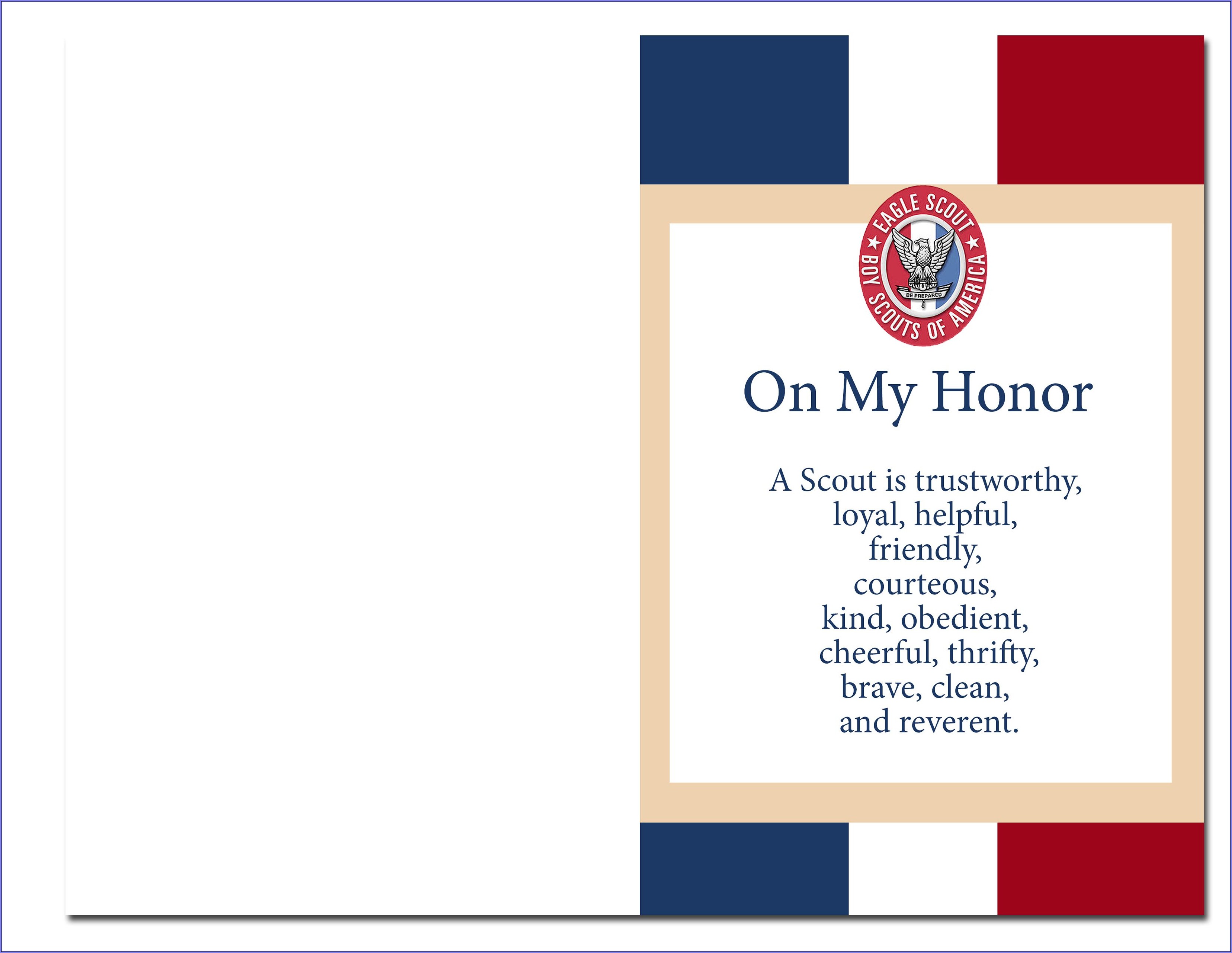 Eagle Scout Court Of Honor Invitations Downloadable