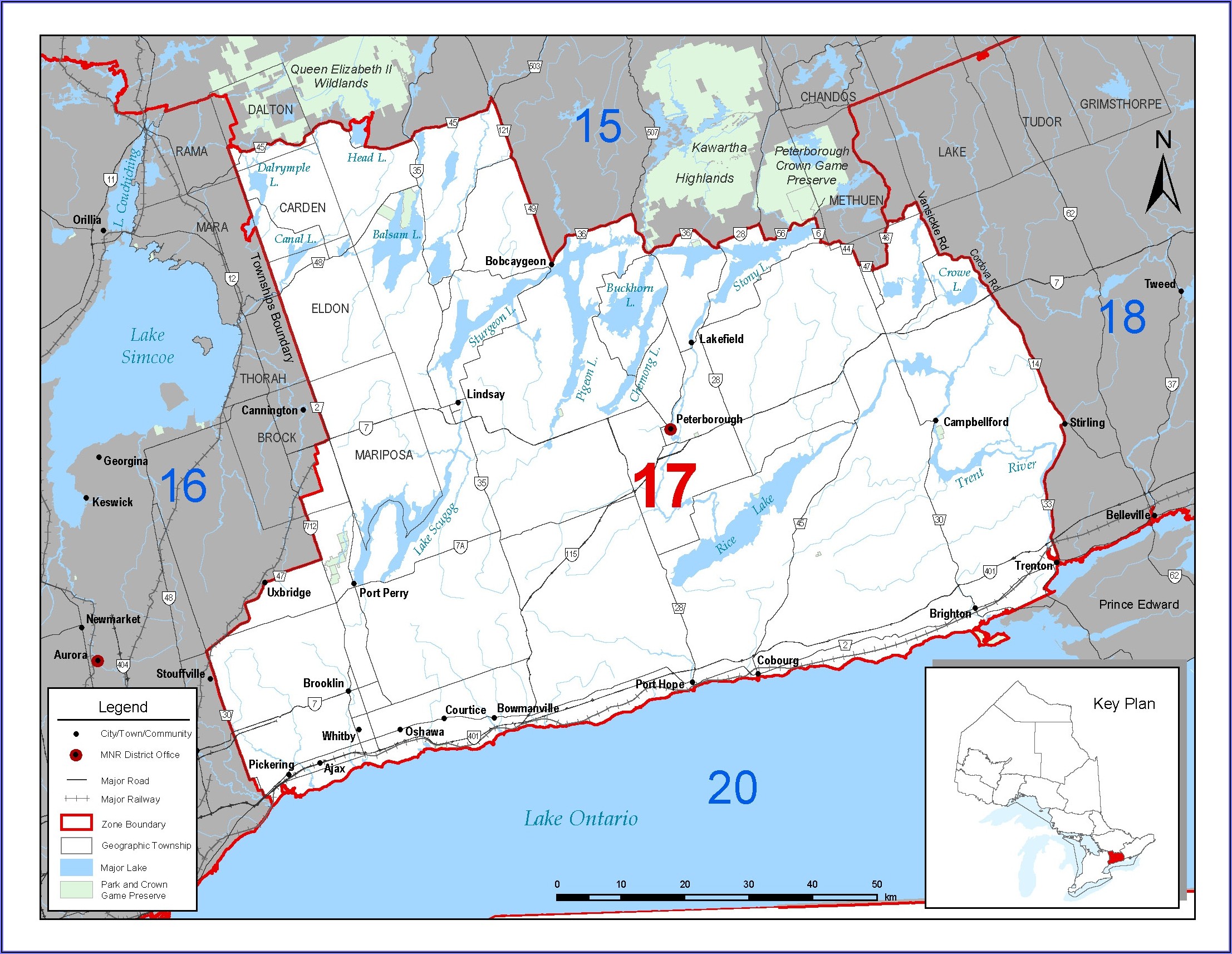 Fishing Zone Maps Ontario