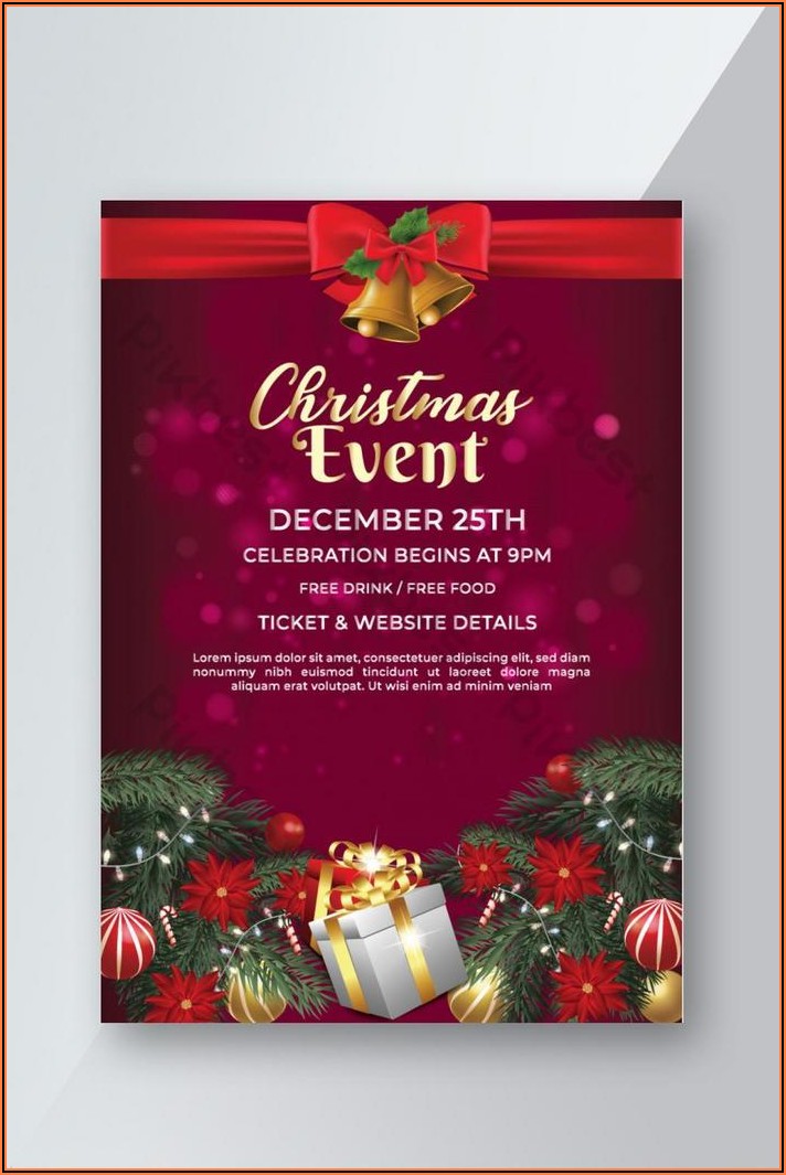Free Christmas Invitation Templates Download