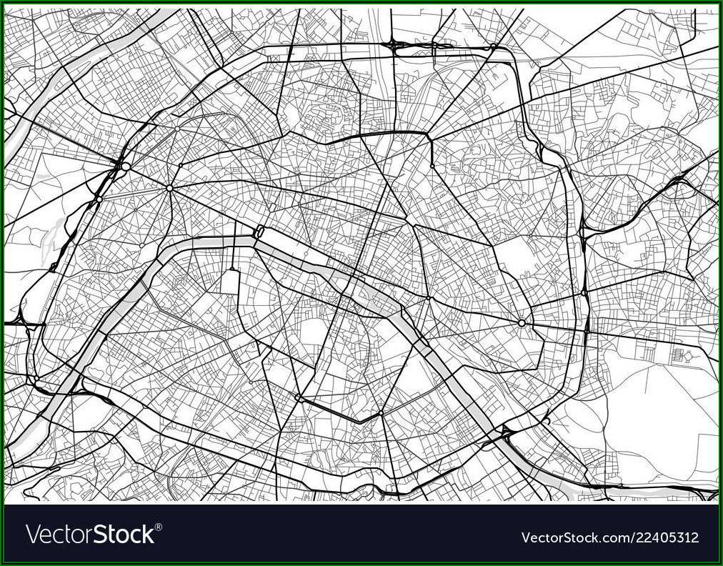 Free City Map Of Paris