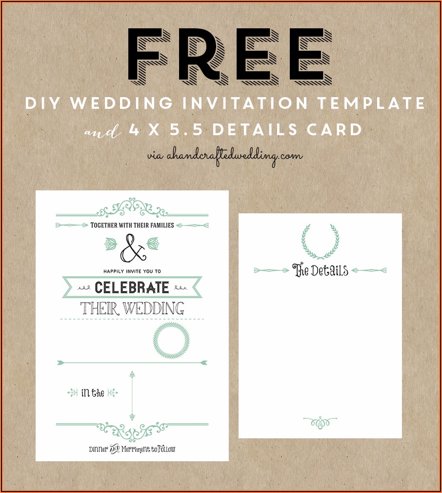 Free Invitation Templates Printable