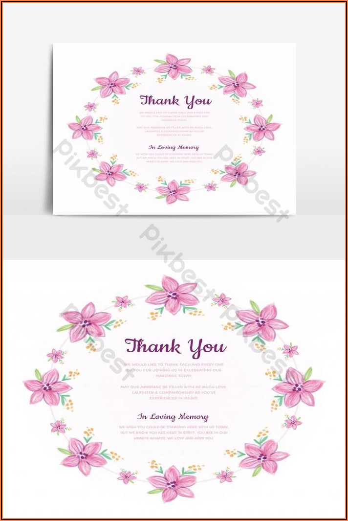 Free Wedding Invitation Template Png