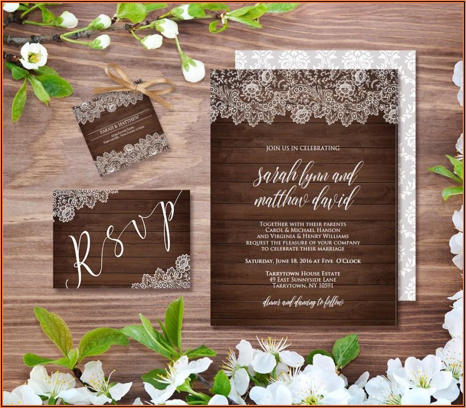 Free Wedding Invitation Templates Editable