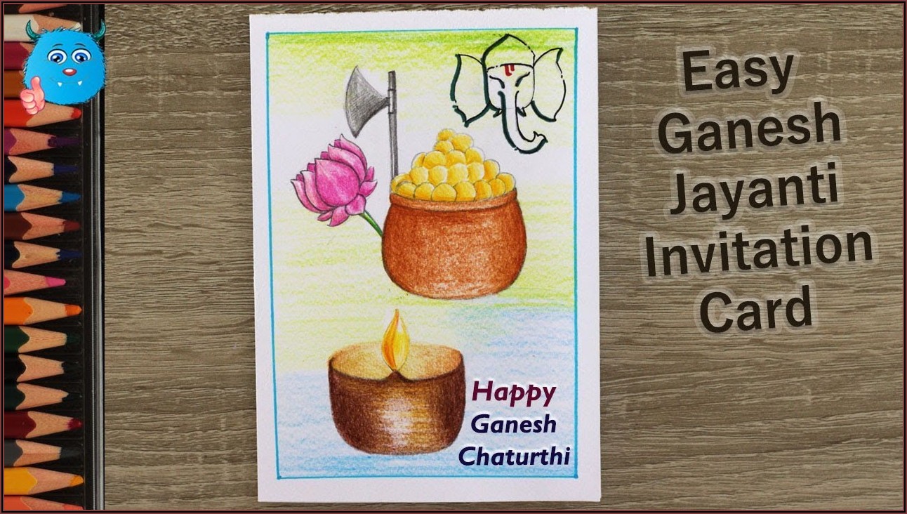 Invitation Card Format For Ganesh Chaturthi