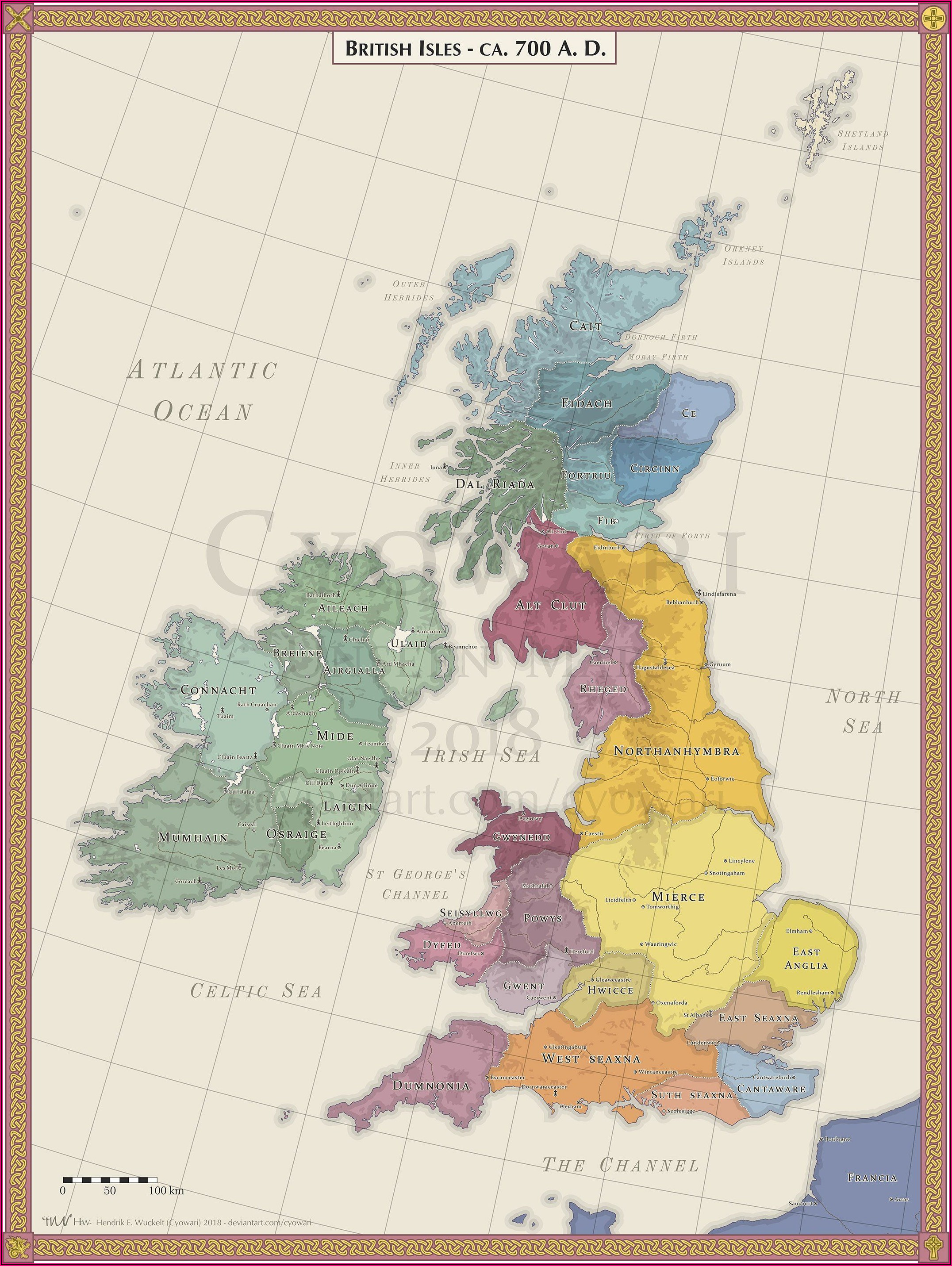 Maps Of British Isles
