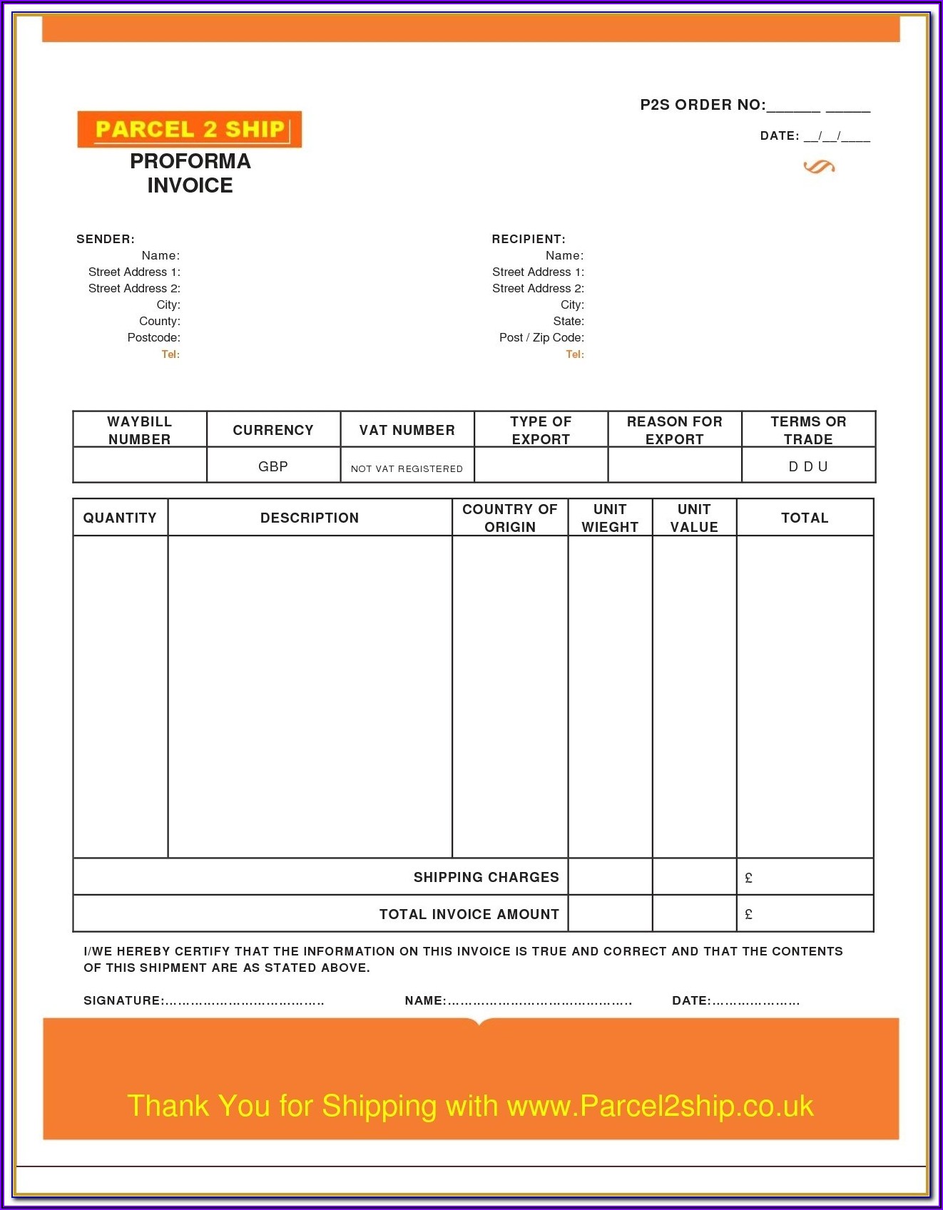Mechanic Invoice Template Excel