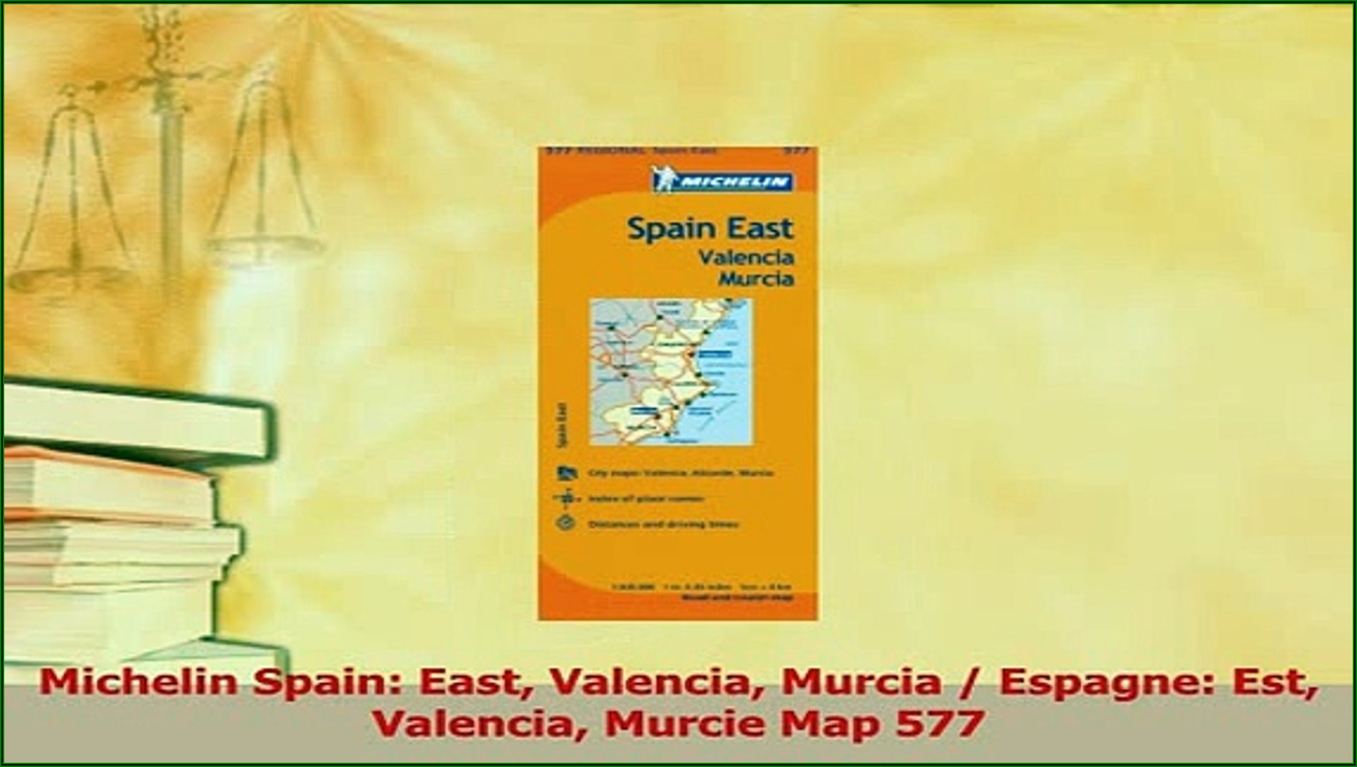 Michelin Map Spain 577