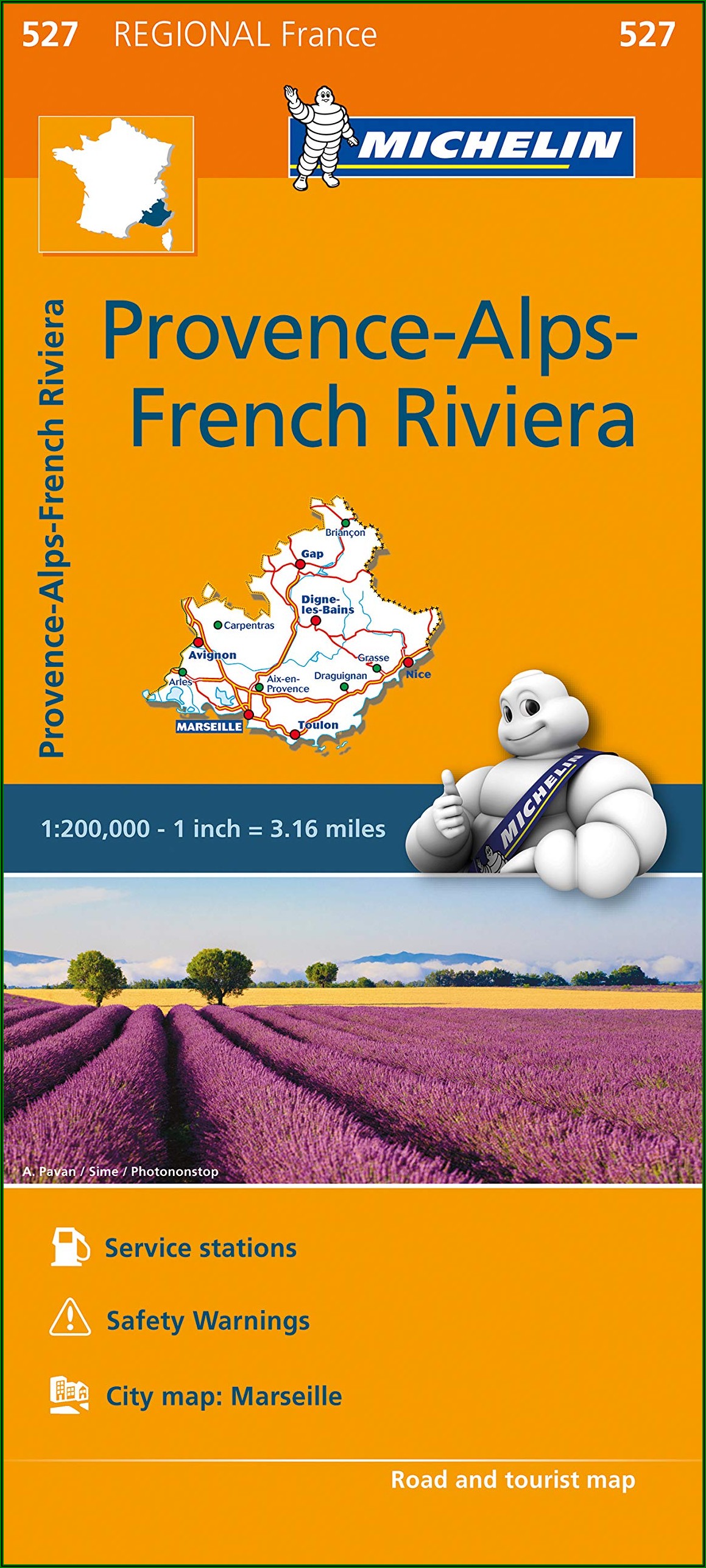 Michelin Maps France Provence