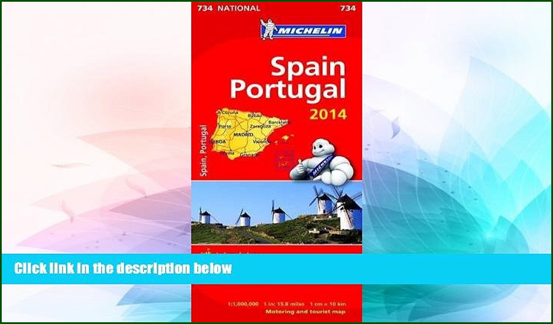 Michelin Maps Spain And Portugal