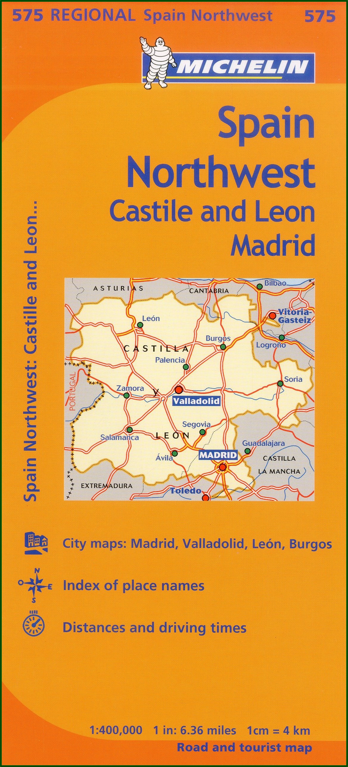 Michelin Regional Maps Spain