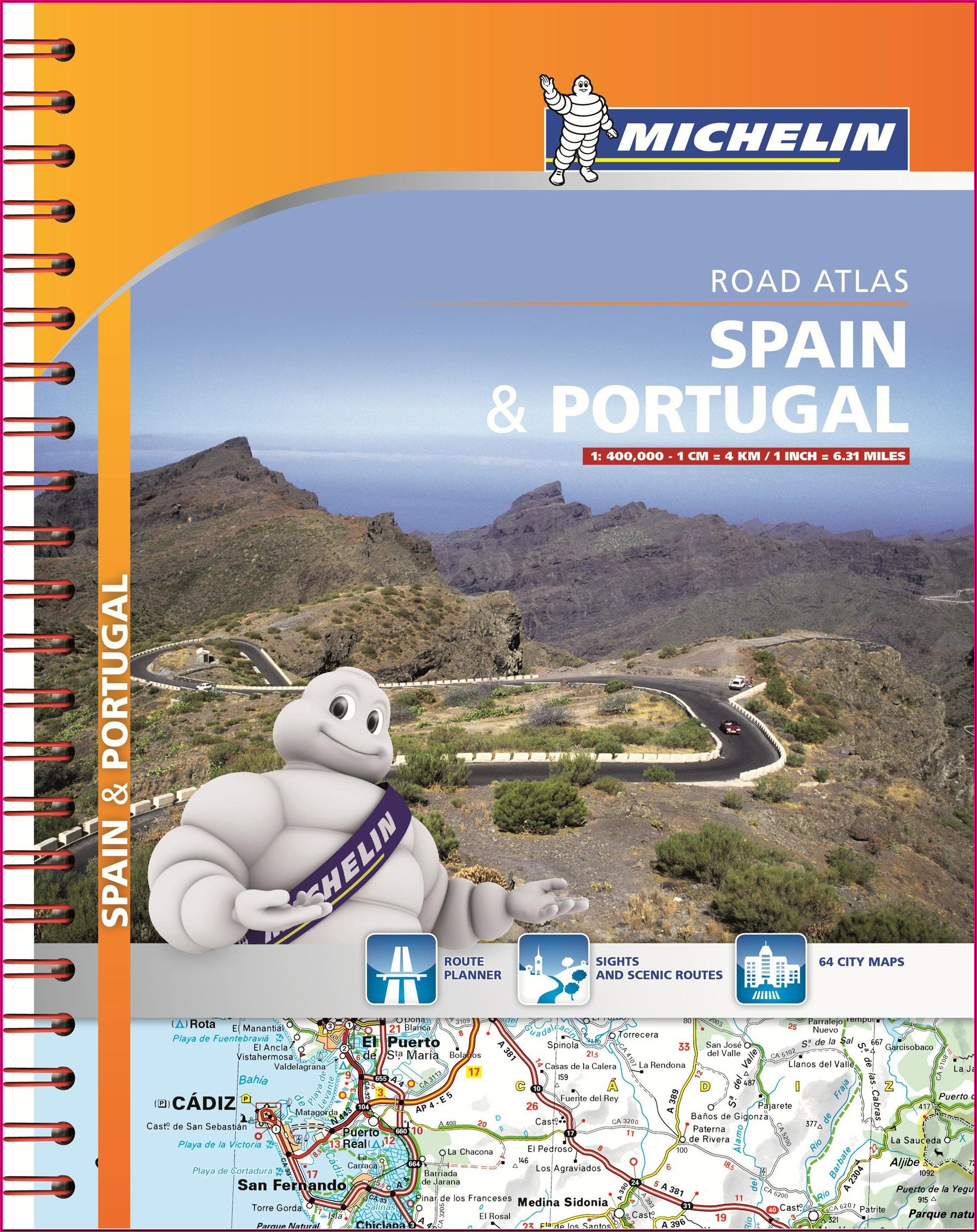 Michelin Road Map Spain And Portugal