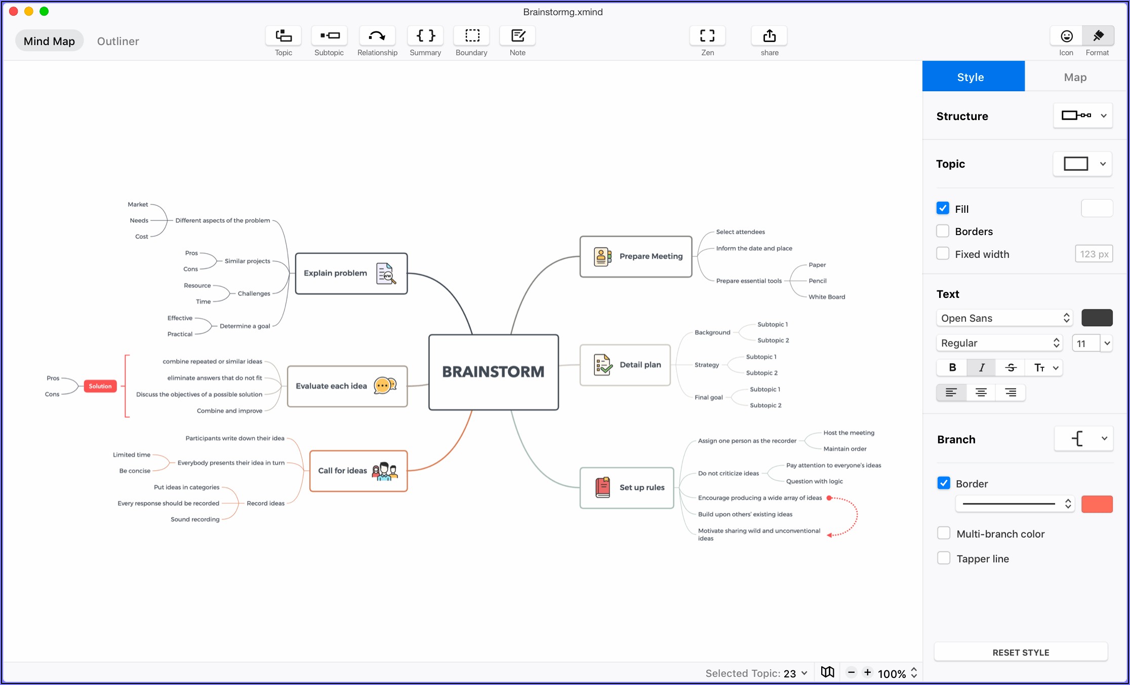 Mind Mapping App For Macbook