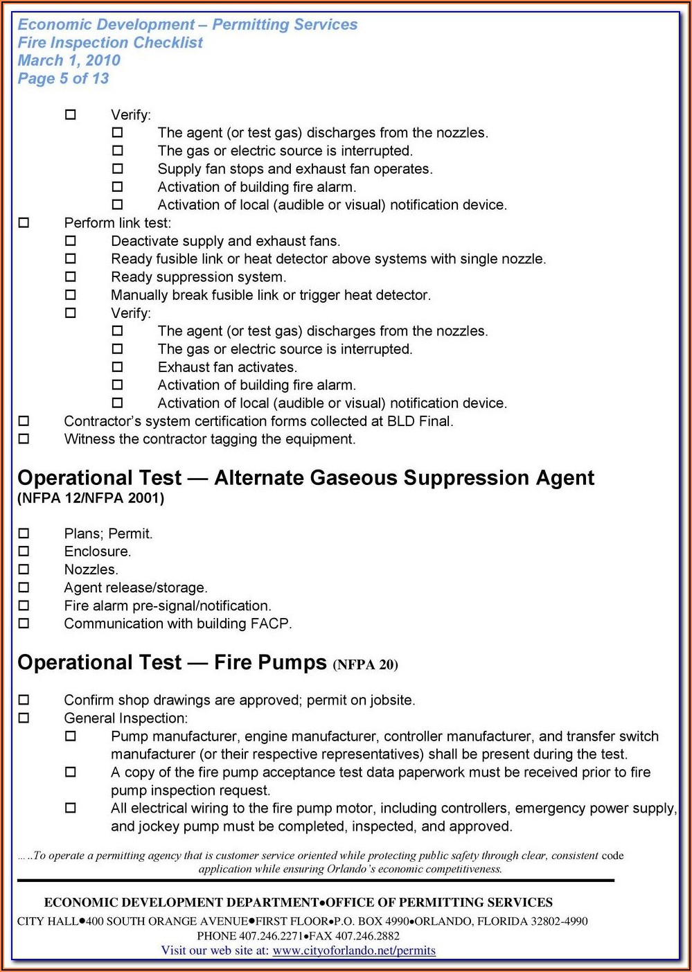 Nfpa 80 Fire Door Inspection Form