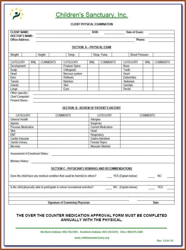 Nys Cdl Dot Physical Form