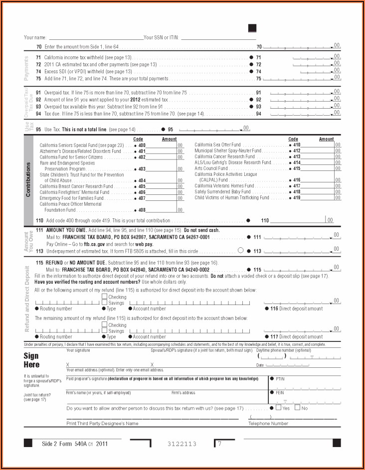 Pa Tax Forms Printable