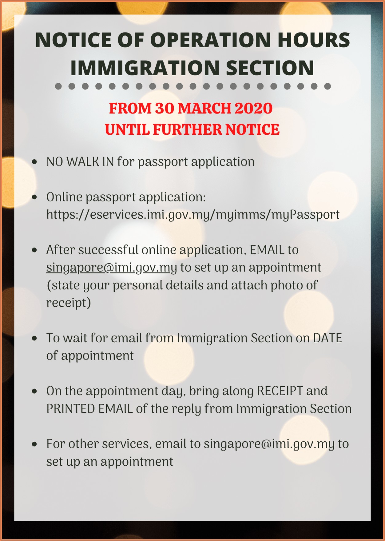 Passport Renewal Form Singapore