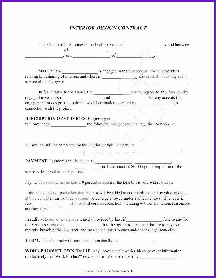 Project Management Contract Agreement Template