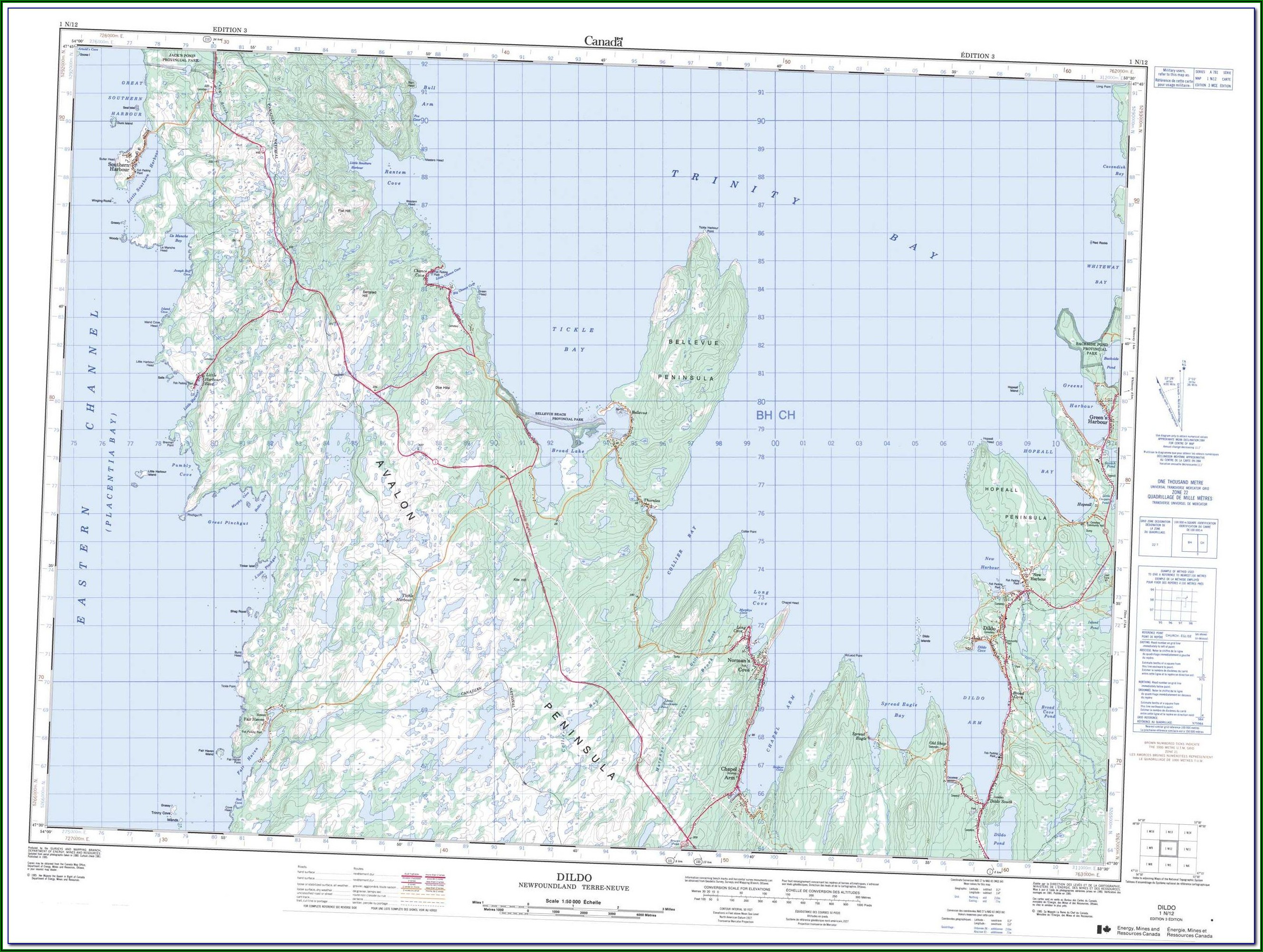 Purchase Topographic Maps Nsw