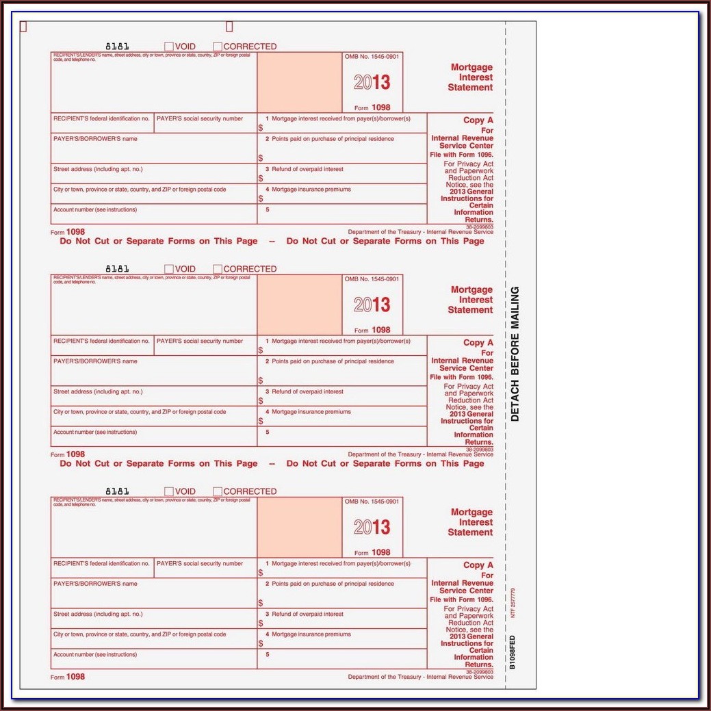 Quickbooks Online Compatible 1099 Forms