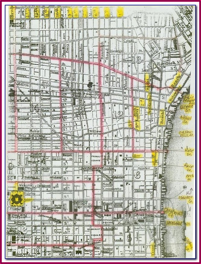 Street Map Of Philadelphia Pa