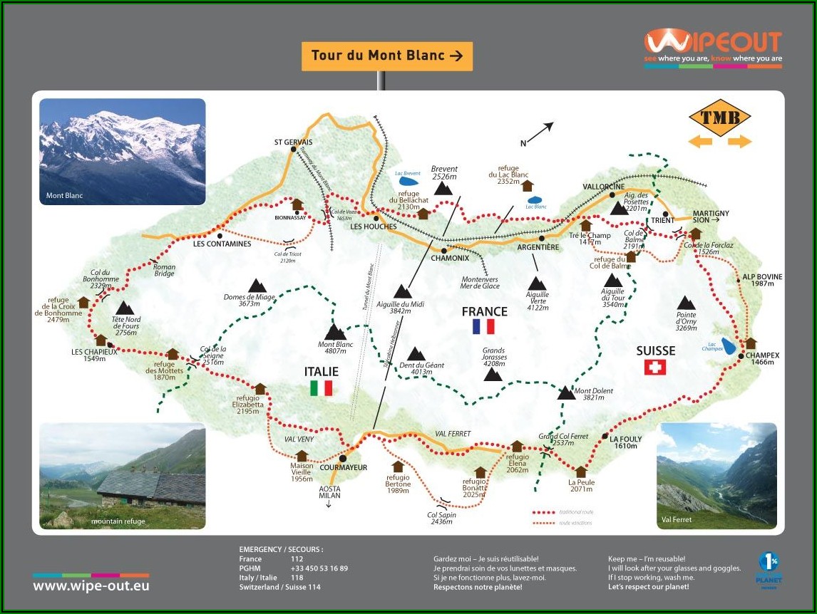 Tour Du Mont Blanc Map App