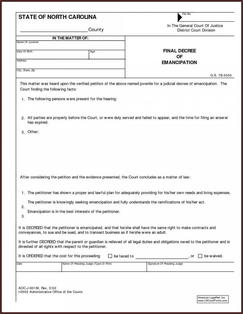 Uncontested Divorce Forms California