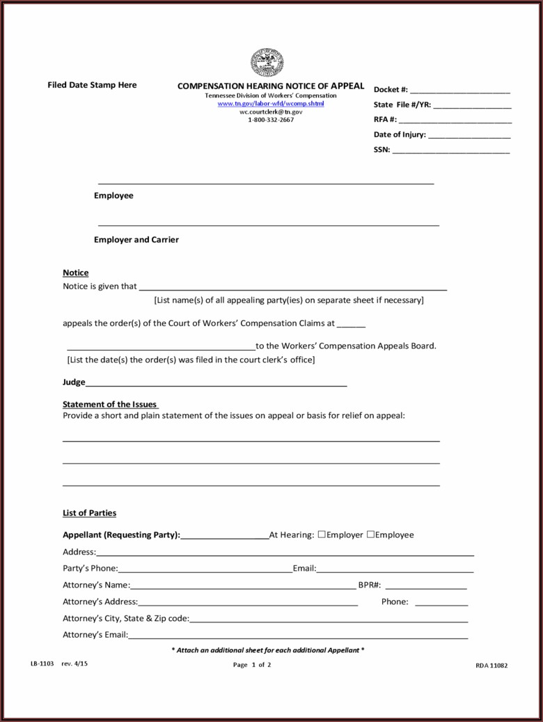Waiver Of Workers Compensation Form Maryland