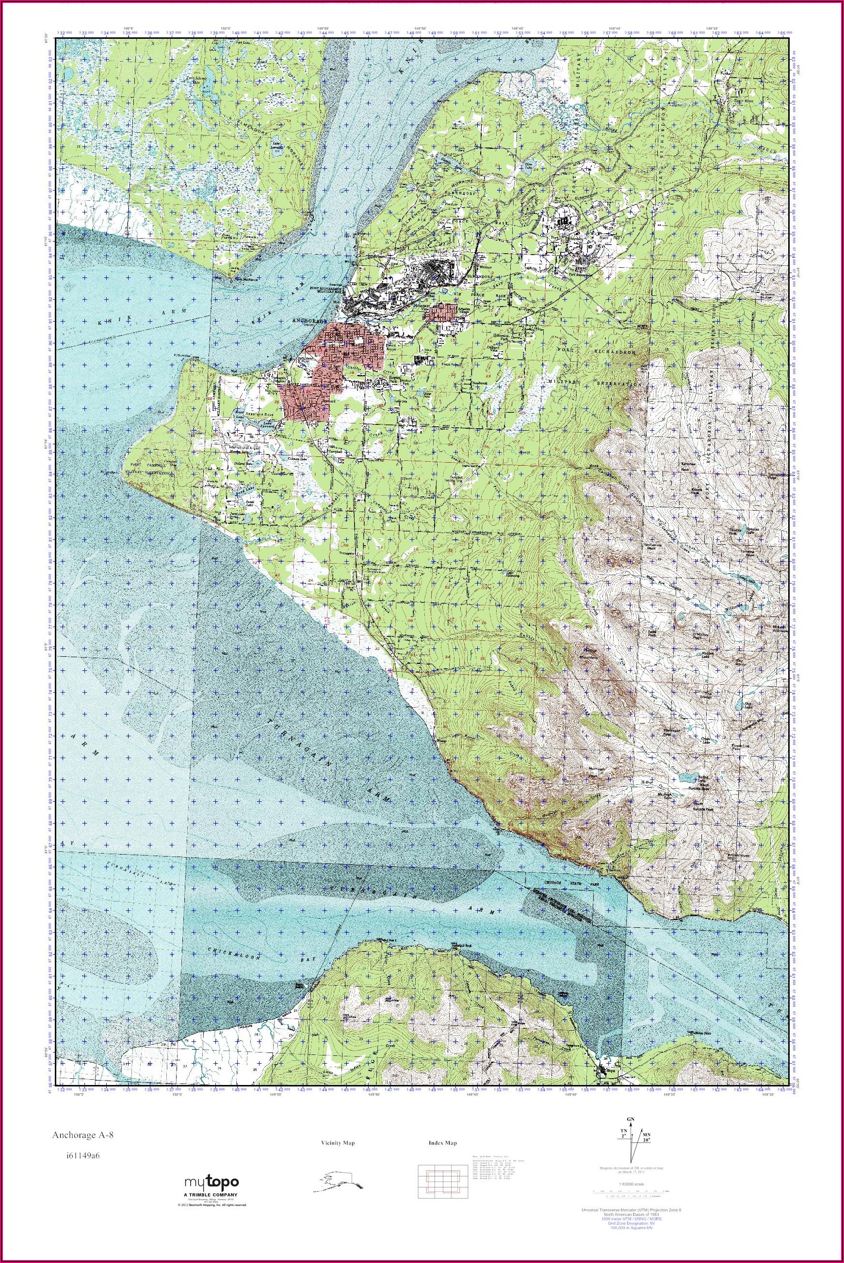 Where To Buy Topo Maps In Anchorage