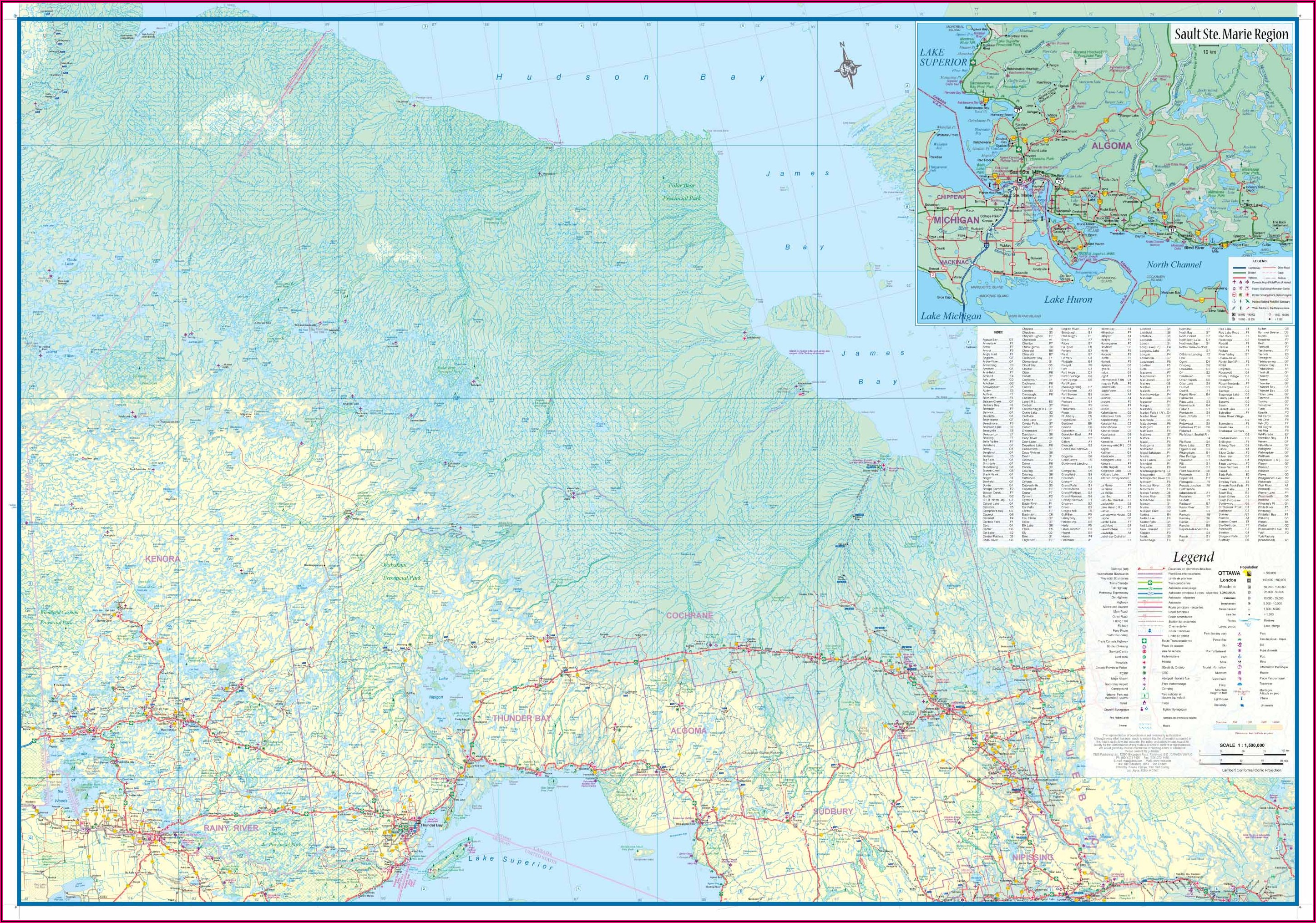 Where To Buy Topographic Maps Ontario