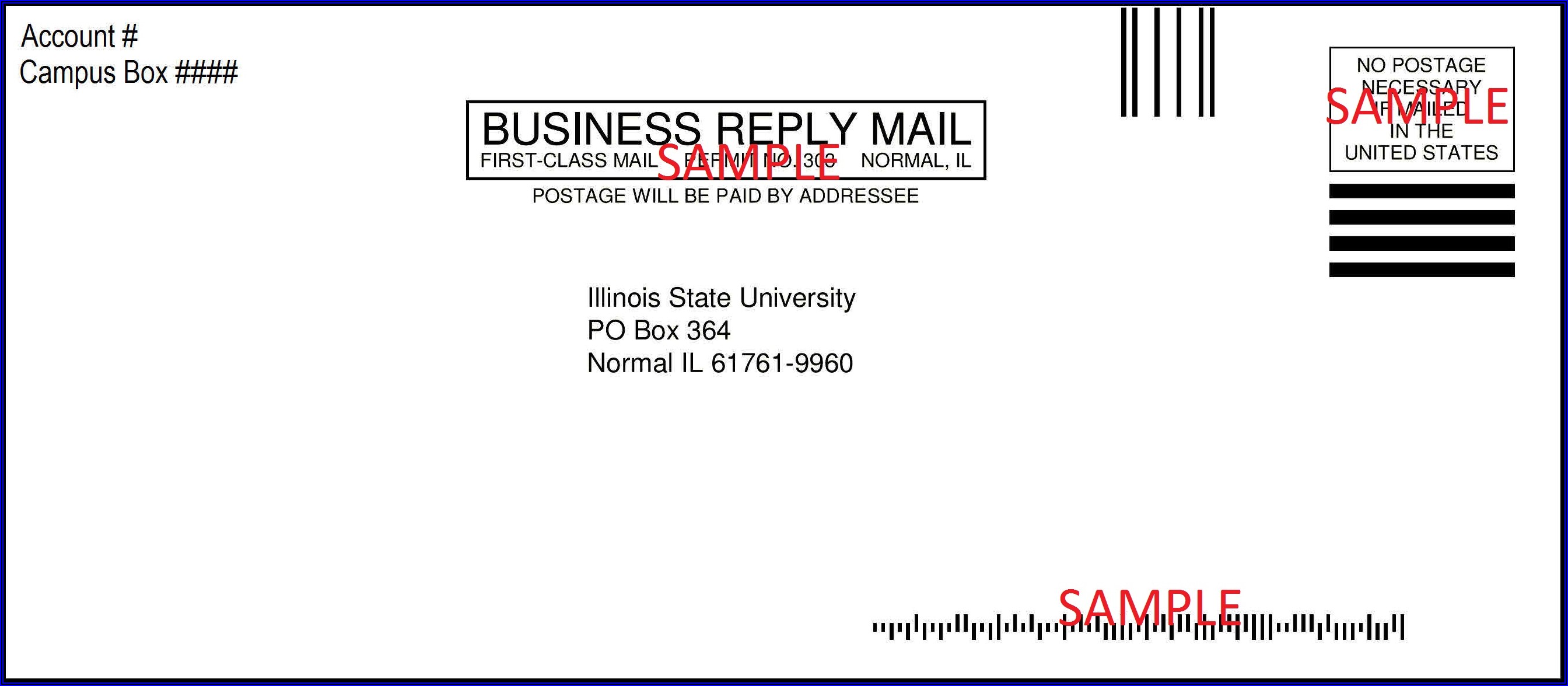 Business Letter Envelope Template