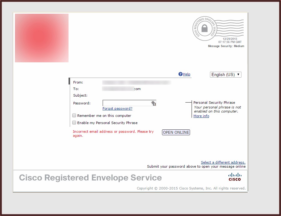 Cisco Registered Envelope Service Cost