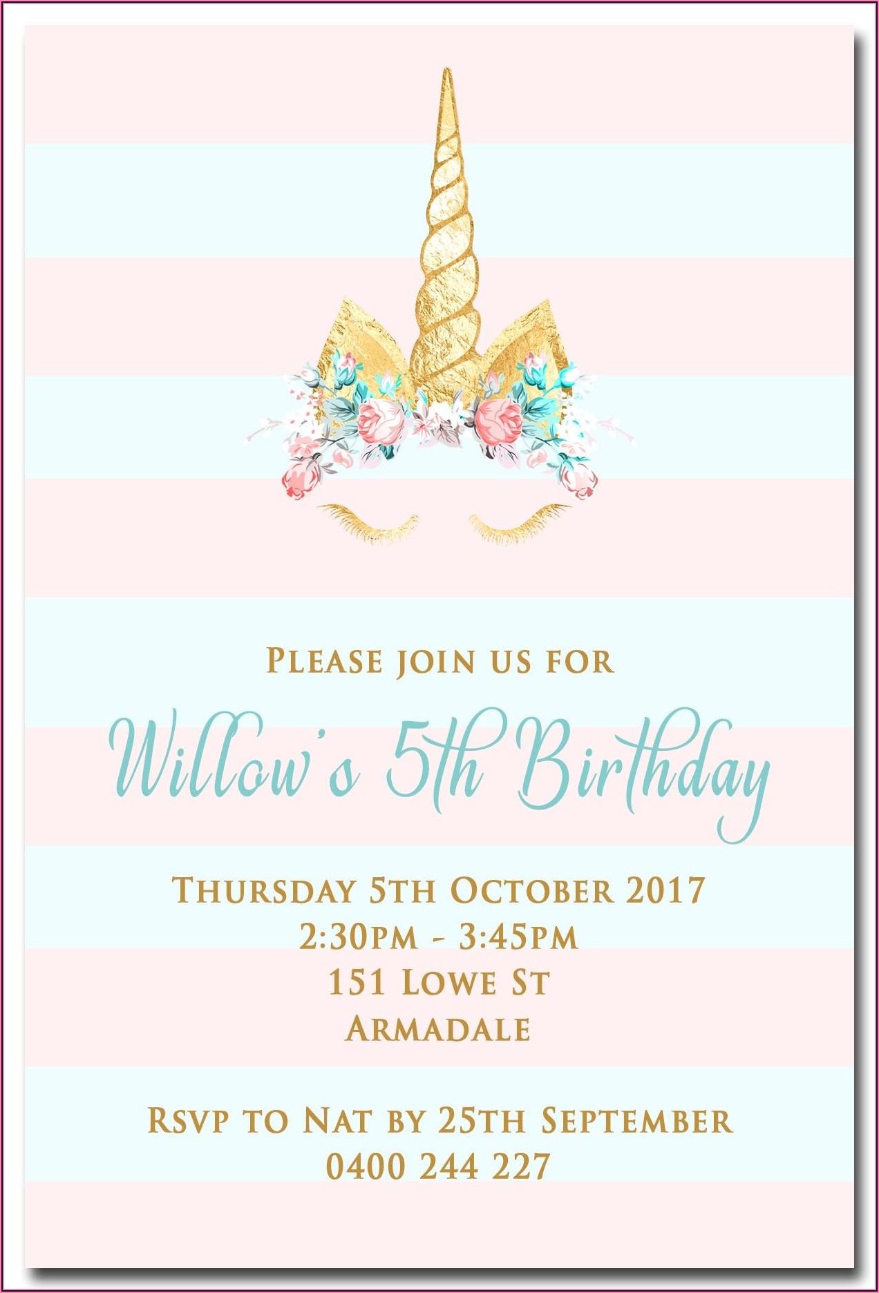 Create Your Own Birthday Invitations Free Printable