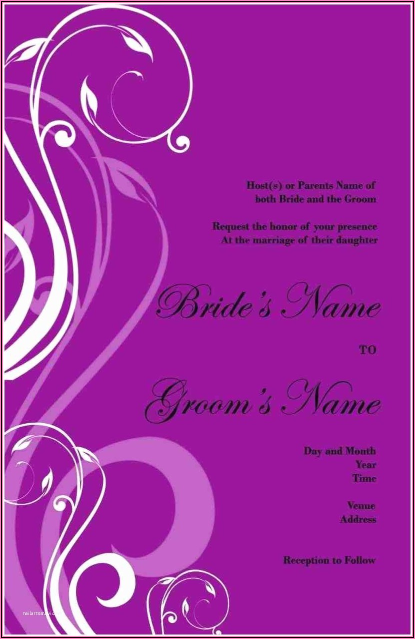 Create Your Own Wedding Invitation Online Free