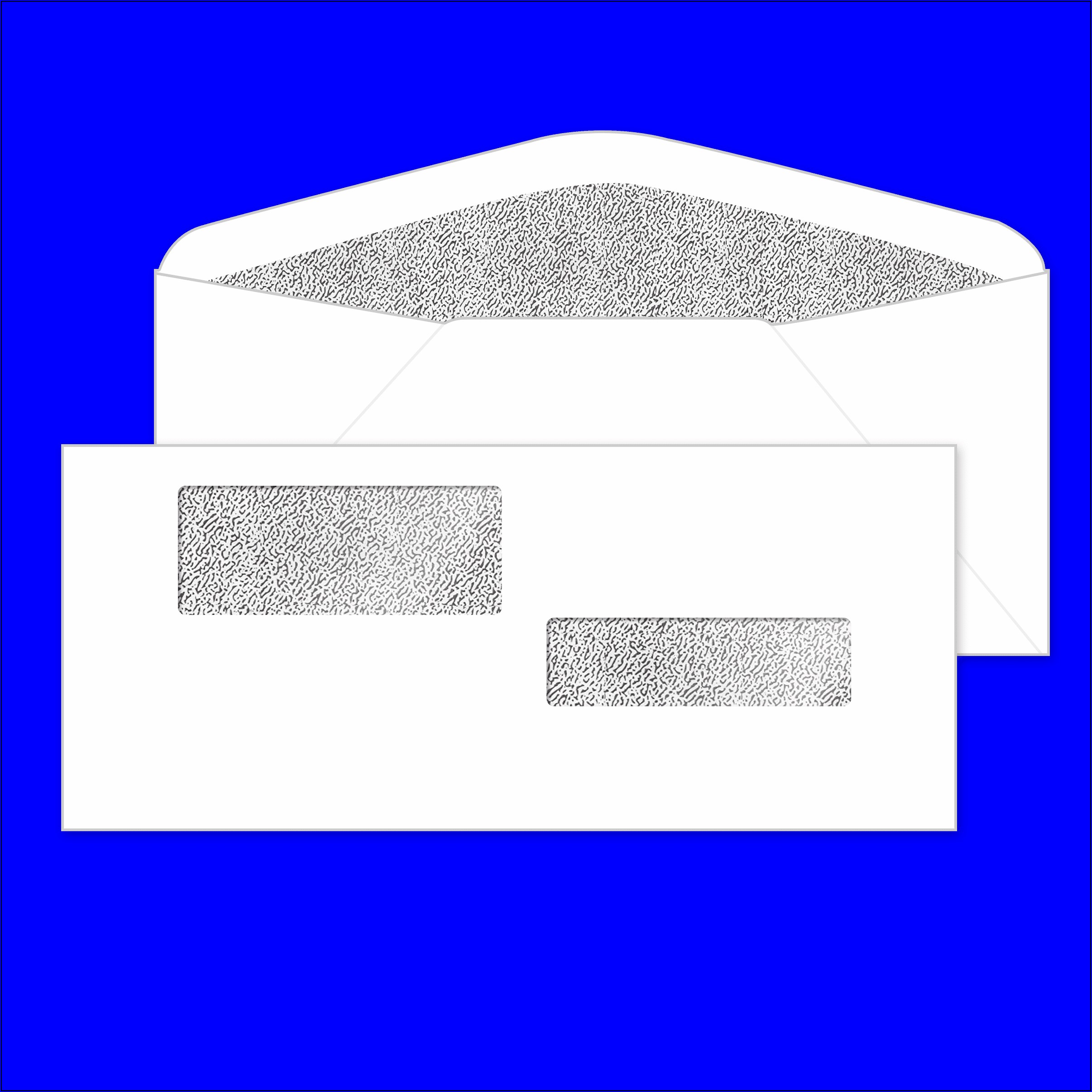 Double Window Envelopes #10 (4 18 X 9 12 )