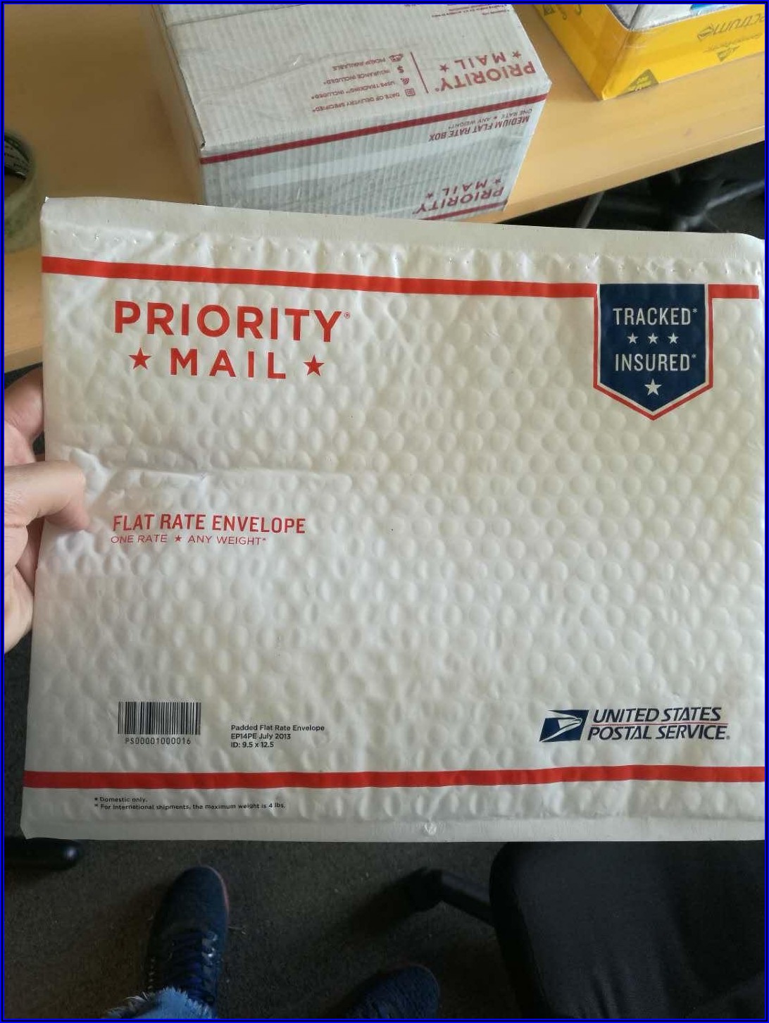 Flat Rate Mailing Envelope Usps