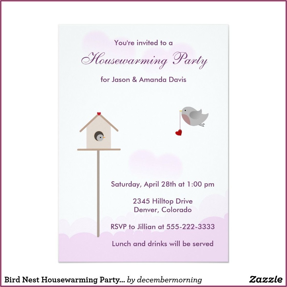Housewarming Party Invitation Card Ideas