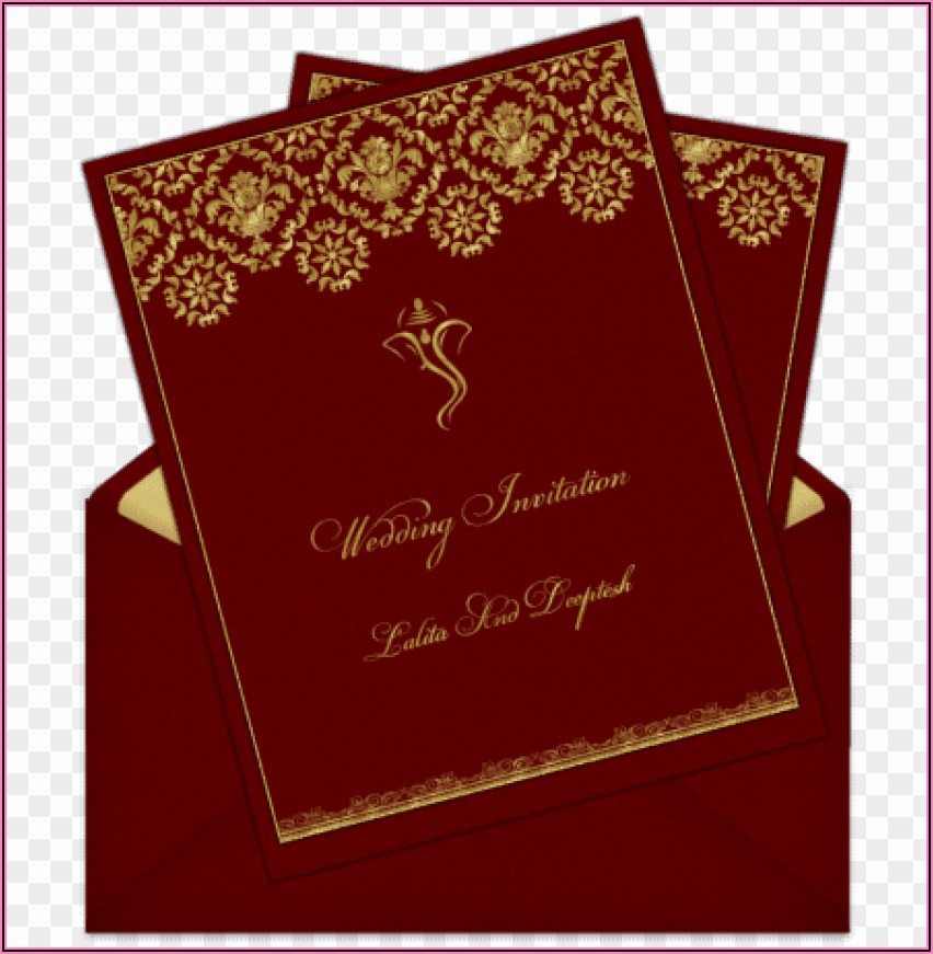 Indian Wedding Invitation Background Design Hd