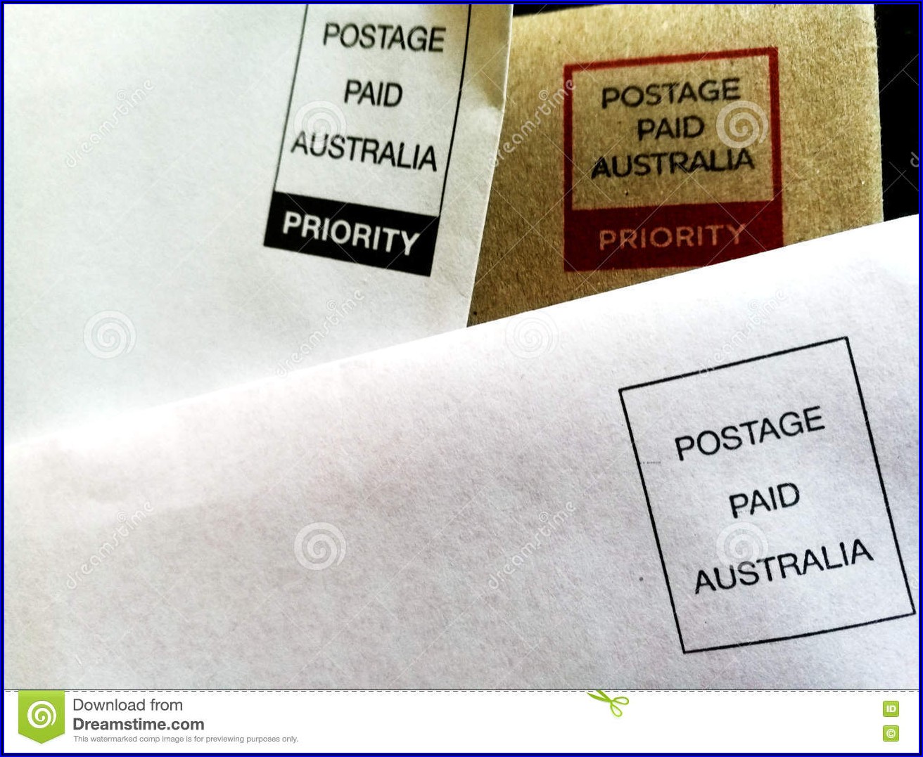 Prepaid Postage Envelopes Australia