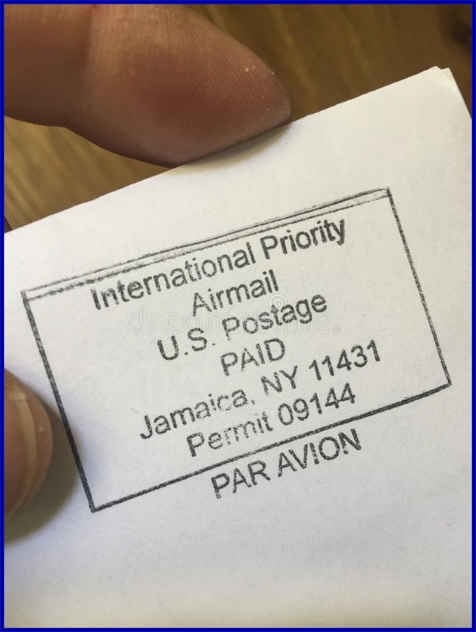 Prepaid Postage Envelopes International