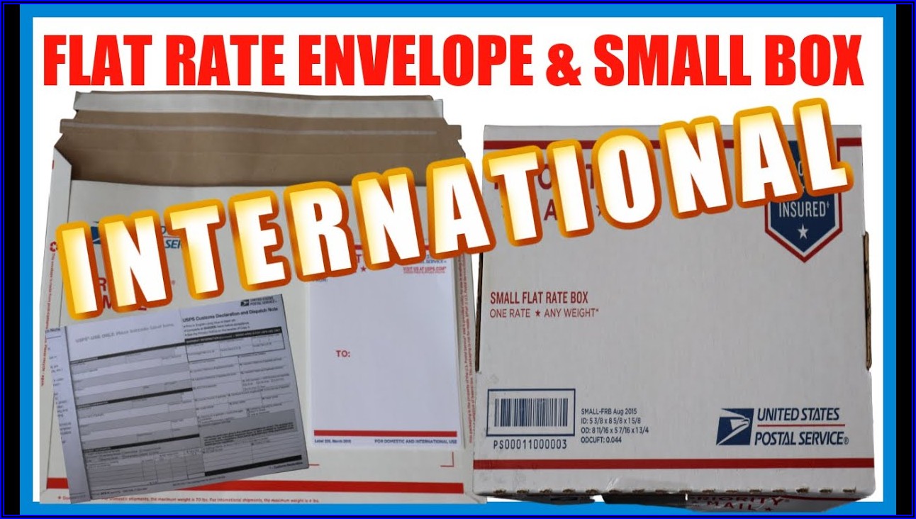 Usps Flat Rate Mailing Envelope International