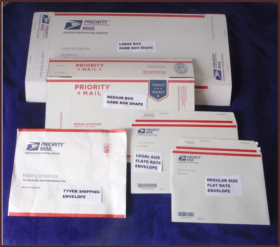 Usps Mailing Envelope Rates