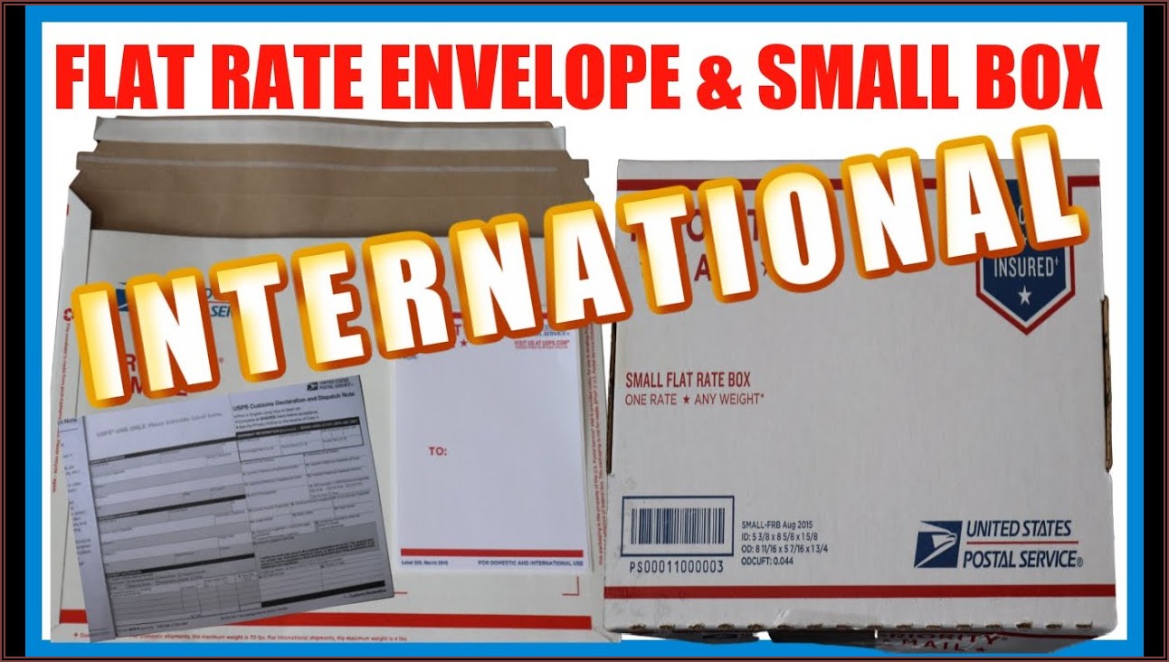 Usps Prepaid Envelope International