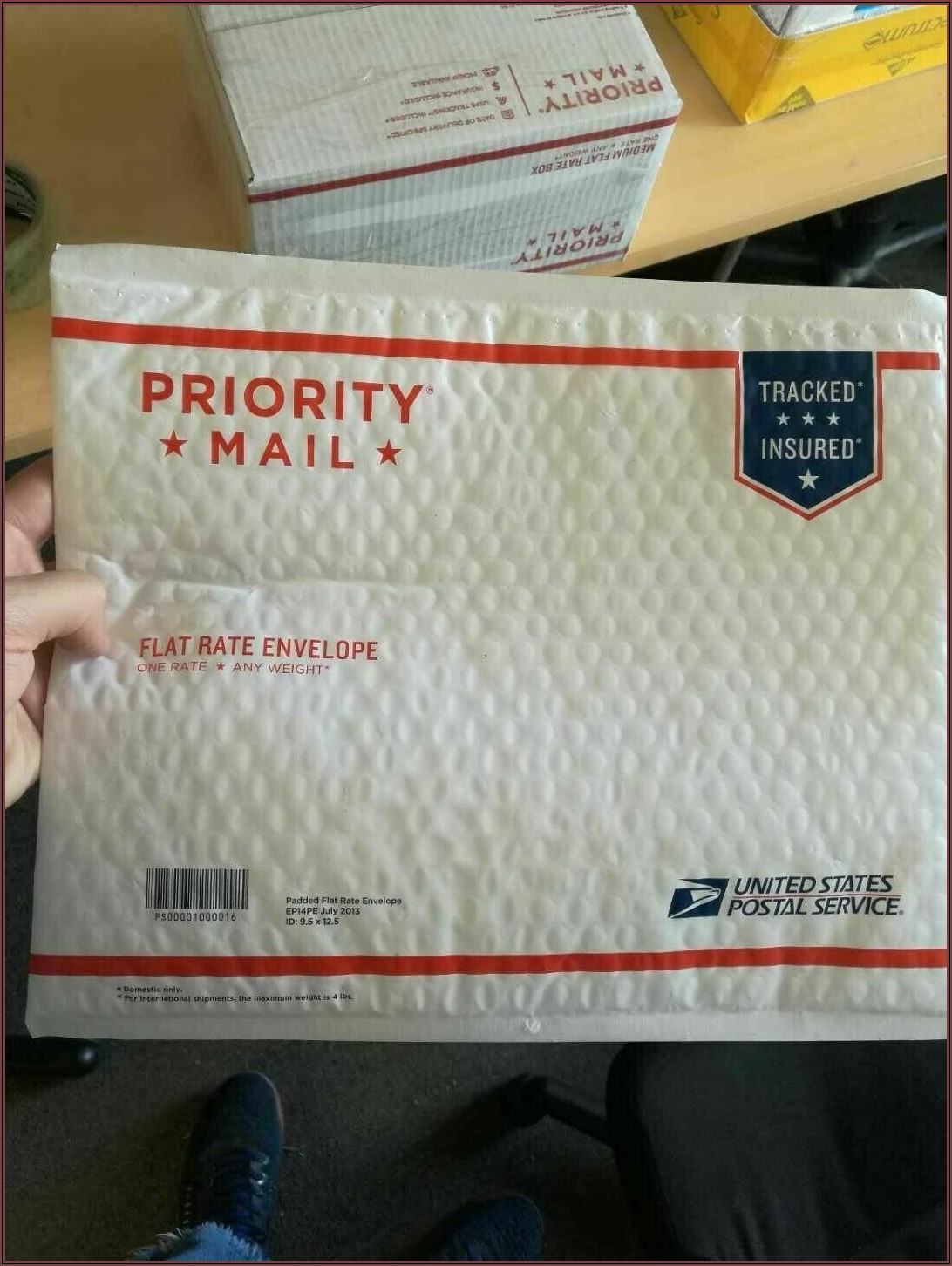 Usps Priority Mail International Padded Flat Rate Envelope