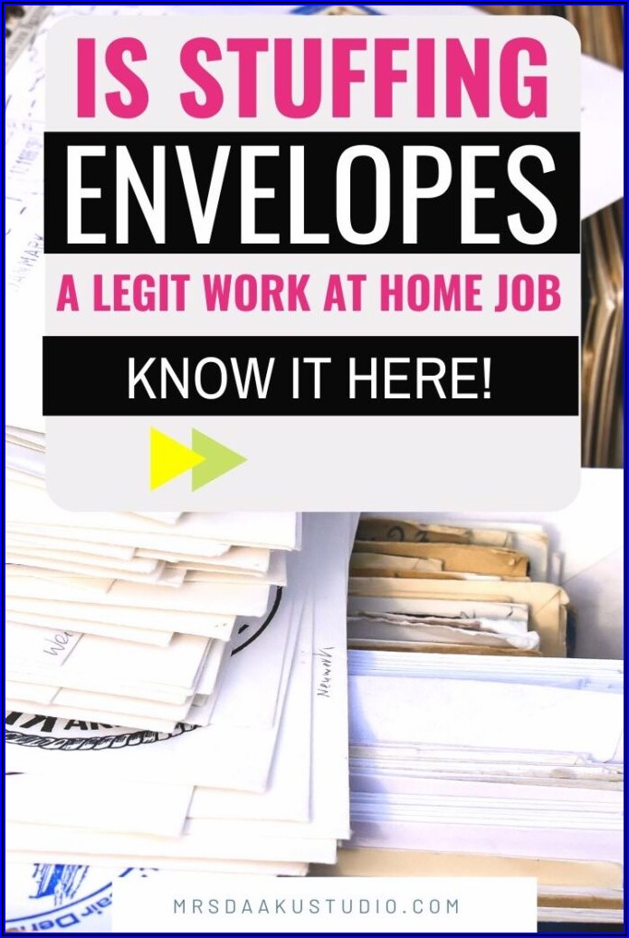 Work From Home Jobs Stuffing Envelopes Uk