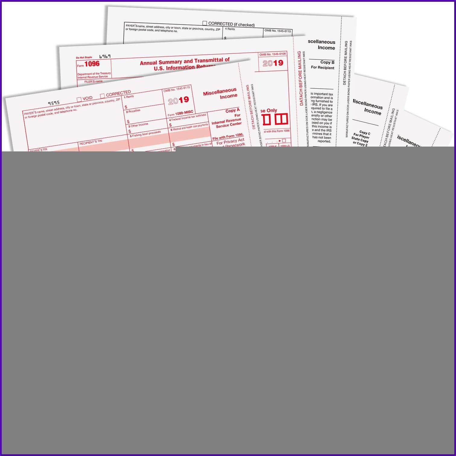 1099 Misc Laser Tax Forms And Envelopes